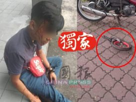 高空抛脚车轮 男子爆头 掷物者疑是 市政局官员！