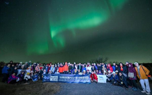 BP极光百人团，创造冰岛历史，更缔造大马纪录！