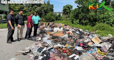 业者没备垃圾桶 没委承包商 路边成非法垃圾场