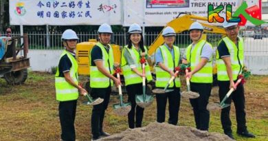 沙登二校 合成跑道动工 叶桔文：料14周后完成