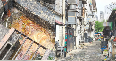 金地花园违建美食中心 遭取缔后仍继续经营