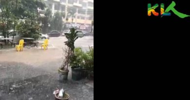 古仔再也花园3/115C路沟塞 郭素沁与民19日大扫除