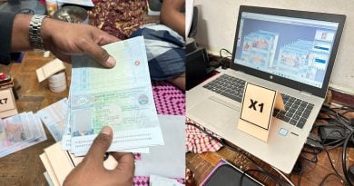 假护照工厂日产30本！移民局捣毁逮2人