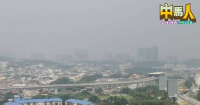 烟霾再袭？雪隆一带天色朦胧 空污指数却显中等水平