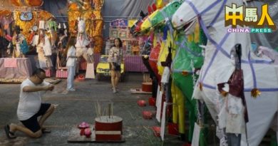 商家赞助减少‧福品竞标价低  盂兰胜会开销  增20%