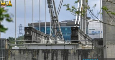 布城单轨火车桥翻新 改造成人行道脚车道