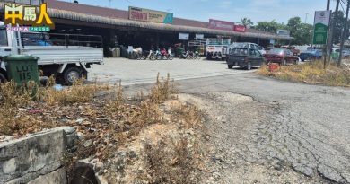 加埔13支双溪沙登 道路出口重铺完成