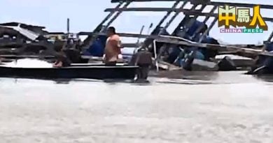 暴风雨肆虐 鱼排倒塌 吉胆岛业者损失惨重