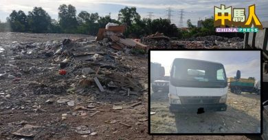 非法倾倒垃圾 雪邦市议会充公5罗厘开2罚单