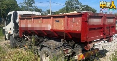 取缔非法丢垃圾据点 雪邦市会扣押罗厘挖掘机