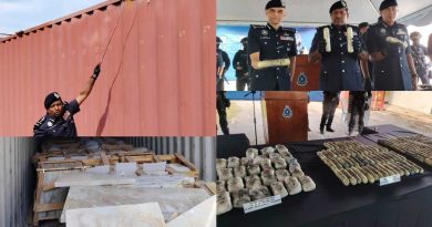 货柜暗格藏45公斤冰毒 警跨国行动起144万毒品