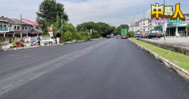 获MARRIS拨逾76万 加影太子园道路重铺